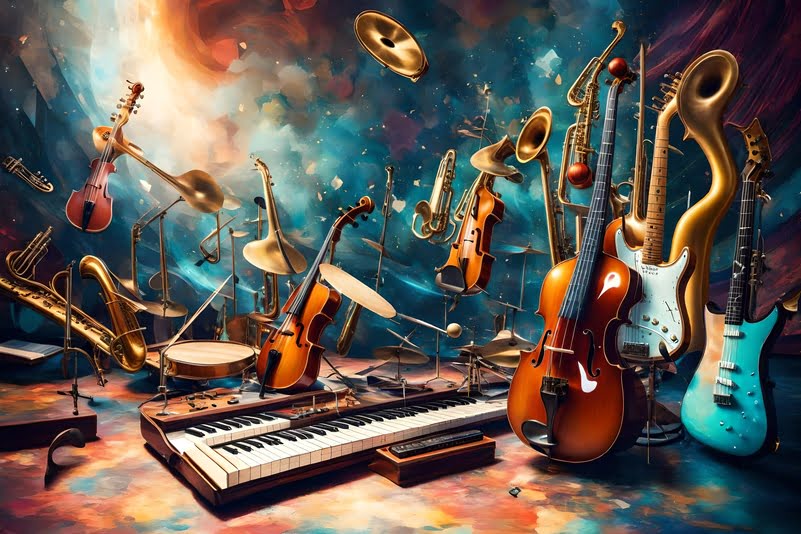 Explorando a evolução dos gêneros musicais!